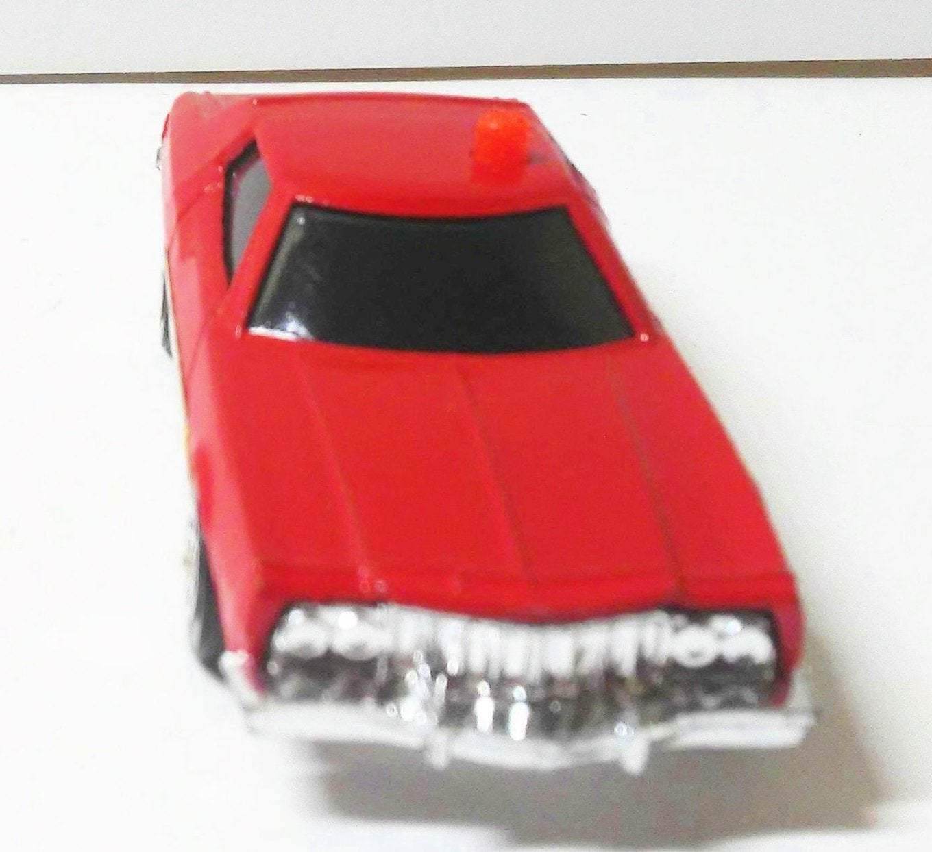 Corgi Juniors 70-C Ford Gran Torino Fire Chief Car Made in Great Britain 1977 - TulipStuff