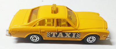 Corgi Juniors 14-D Buick Regal Taxi Diecast Yellow Cab Made in Great Britain 1977 - TulipStuff