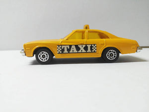 Corgi Juniors 14-D Buick Regal Taxi Diecast Yellow Cab Made in Great Britain 1977 - TulipStuff