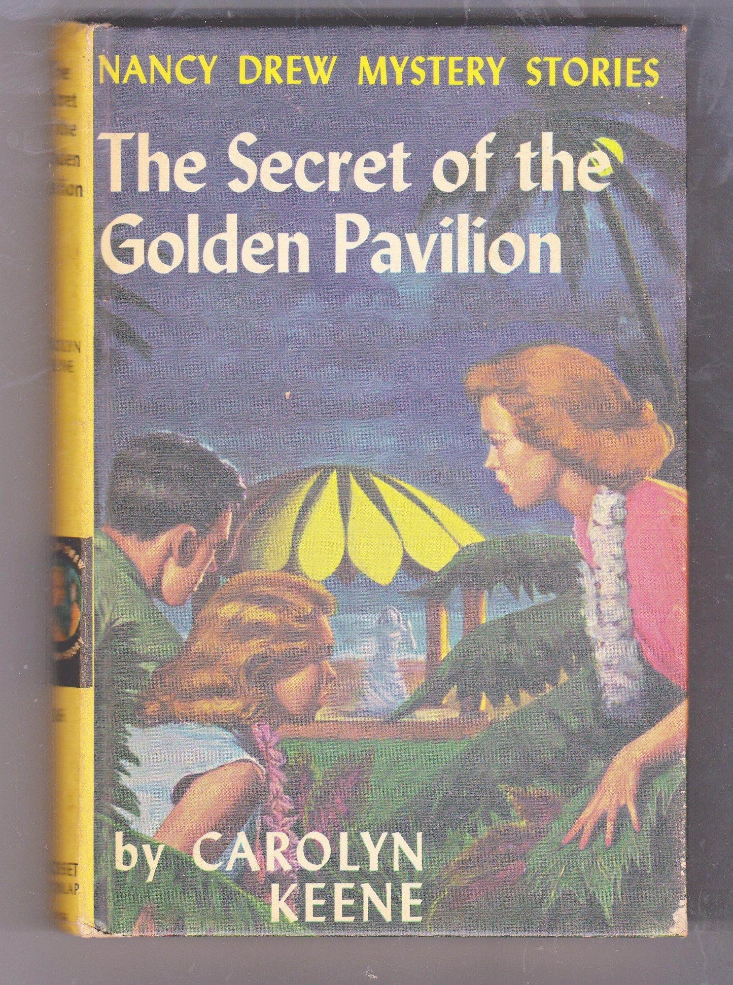 The Secret of the Golden Pavilion Nancy Drew Mystery Stories Carolyn Keene Hardcover Book 1959 - TulipStuff