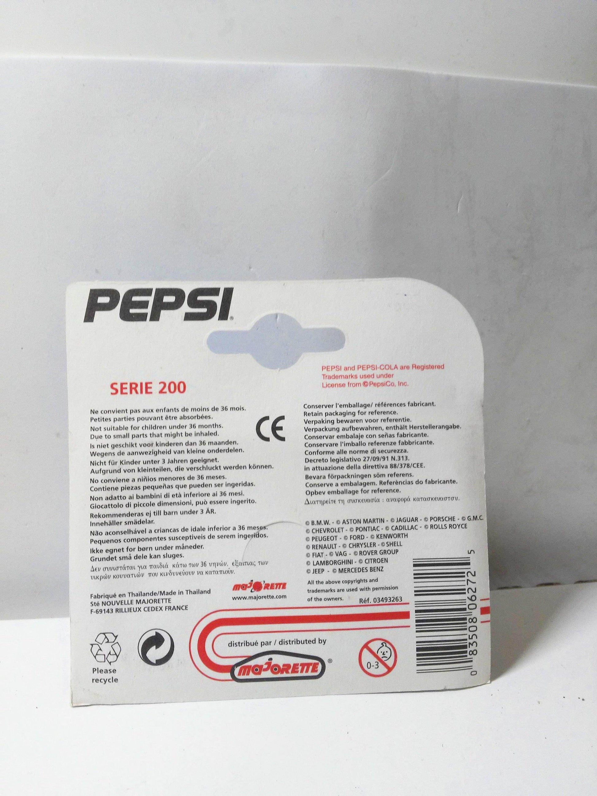 Majorette 291 Pepsi Cola Series Chevy Blazer Pickup 4x4 Diecast Truck 2000 - TulipStuff