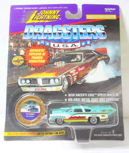 Johnny Lightning Dragsters USA Norm Wizner '55 Jukebox Limited Edition Ford Fairlane Coupe 1996 - TulipStuff