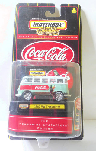 Matchbox Collectibles Coca-Cola 1967 VW Transporter Enduring Characters Edition 1999 - TulipStuff