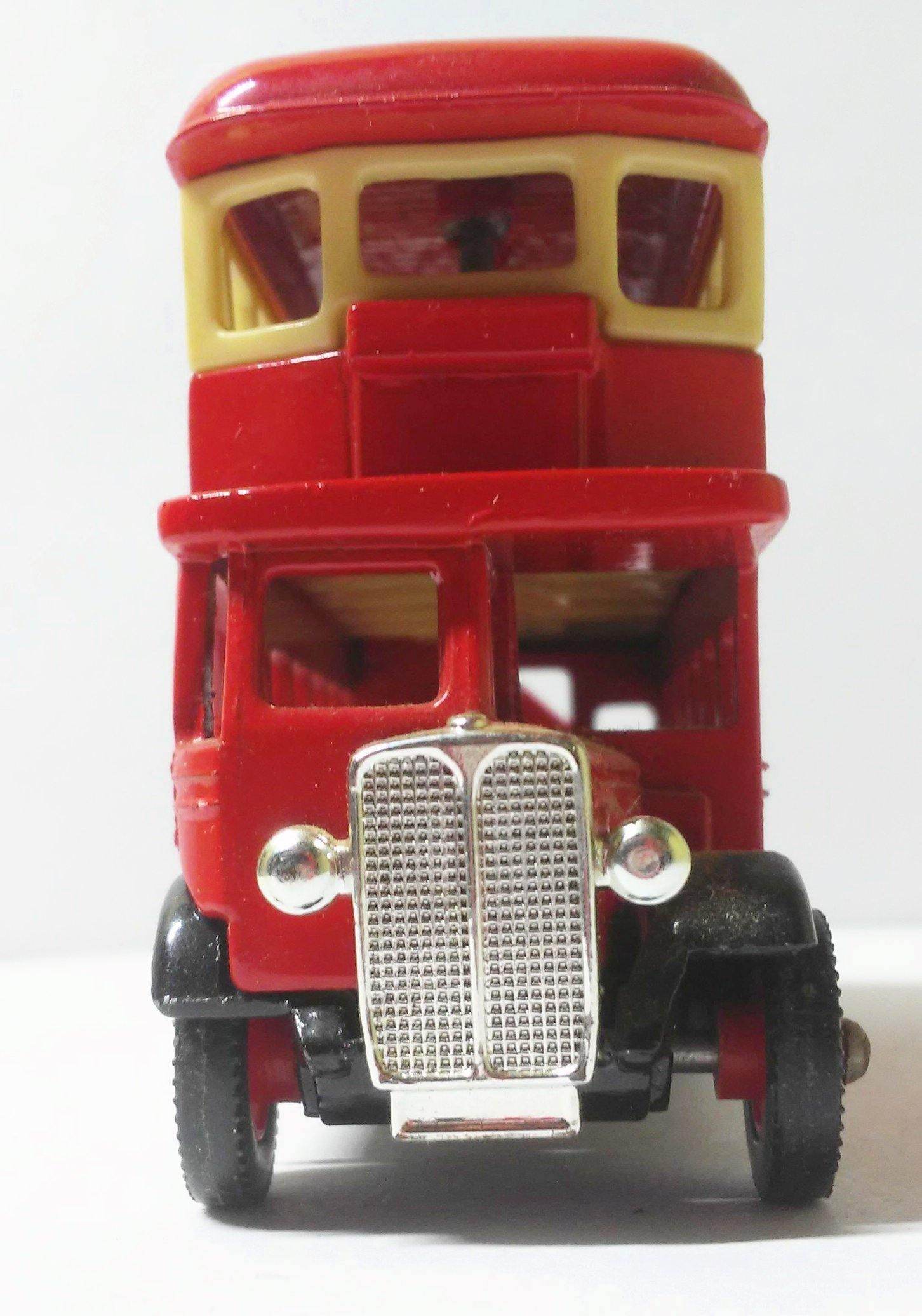 Lledo Days Gone DG15 1932 AEC Regent Double Deck Bus Coca Cola Chicago Transit - TulipStuff