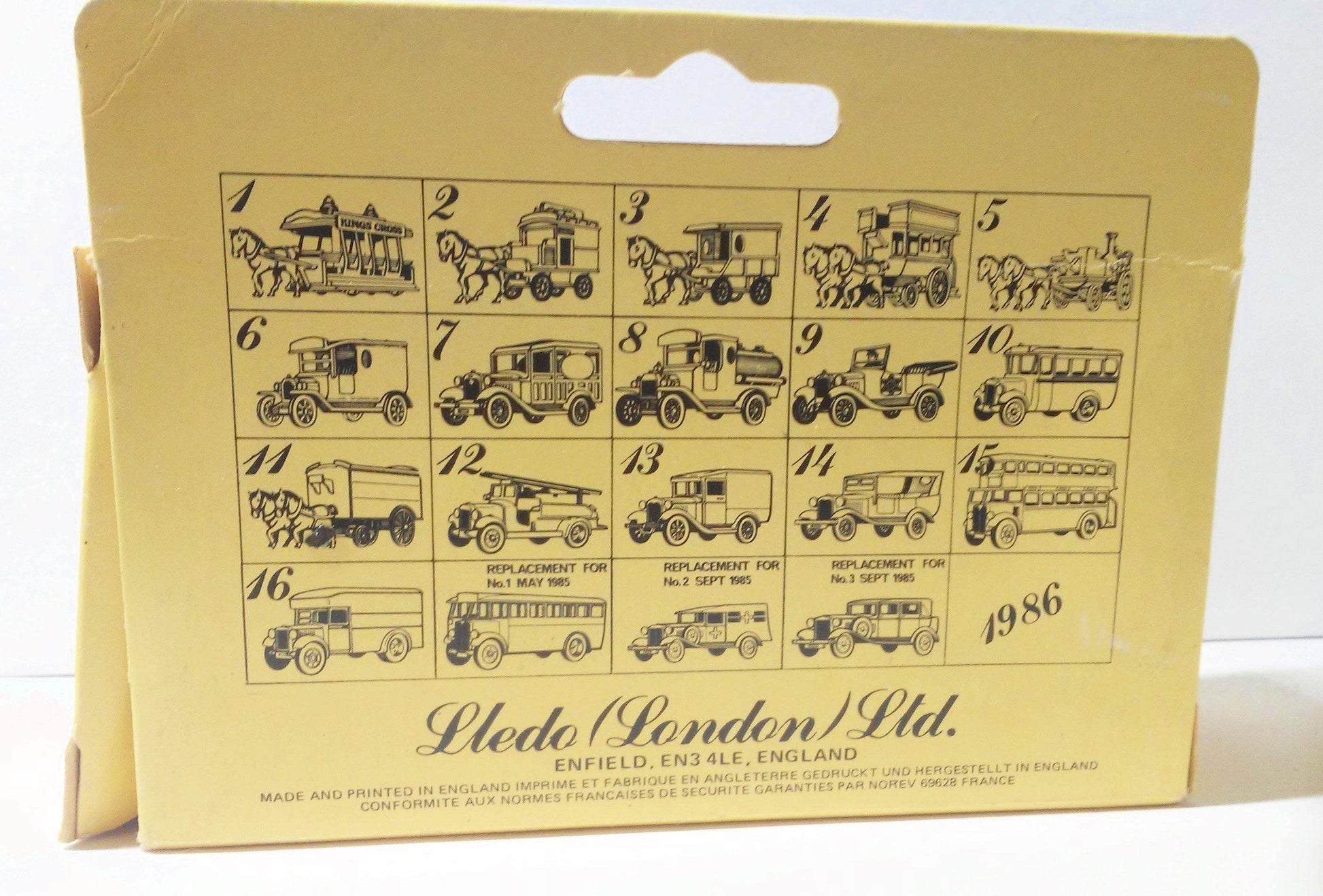 Lledo Days Gone DG15 1932 AEC Regent Double Deck Bus Coca Cola Chicago Transit - TulipStuff