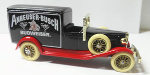Lledo DG22 Diecast Metal Anheuser-Busch Budweiser 1933 Packard Town Van Made in England - TulipStuff