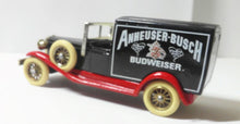 Load image into Gallery viewer, Lledo DG22 Diecast Metal Anheuser-Busch Budweiser 1933 Packard Town Van Made in England - TulipStuff
