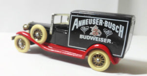 Lledo DG22 Diecast Metal Anheuser-Busch Budweiser 1933 Packard Town Van Made in England - TulipStuff