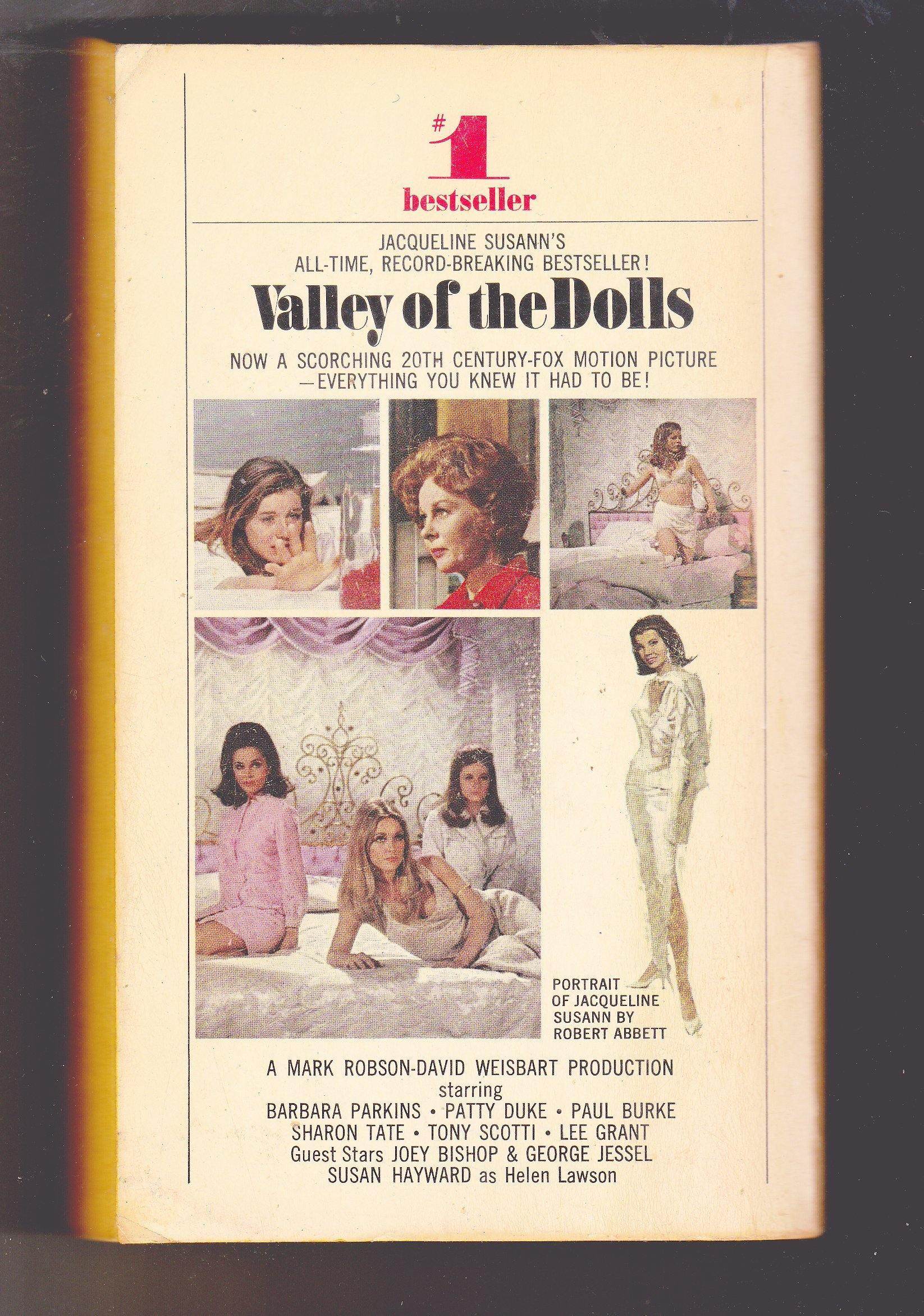 Valley of the Dolls Jacqueline Susann 1967 Bantam Paperback Vintage Book - TulipStuff