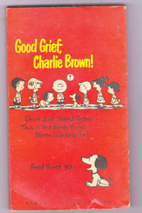Good Grief Charlie Brown Peanuts Charles M Schulz 1967 Printing Fawcett Crest Paperback - TulipStuff