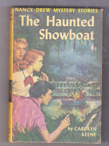 The Haunted Showboat Nancy Drew Mystery Stories Carolyn Keene Hardcover Book 1957 - TulipStuff
