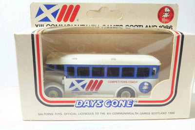 Lledo Days Gone DG17 1932 AEC Regent Single Deck Bus Diecast Commonwealth Games 1986 Made In England - TulipStuff