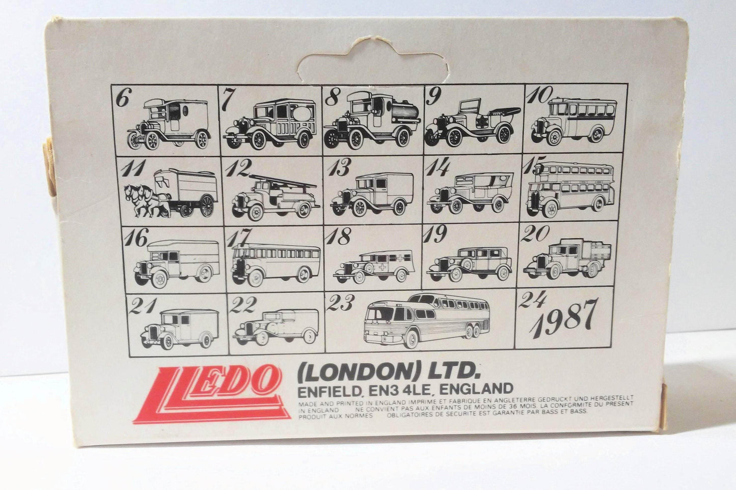 Lledo Days Gone DG17 1932 AEC Regent Single Deck Bus Diecast Commonwealth Games 1986 Made In England - TulipStuff