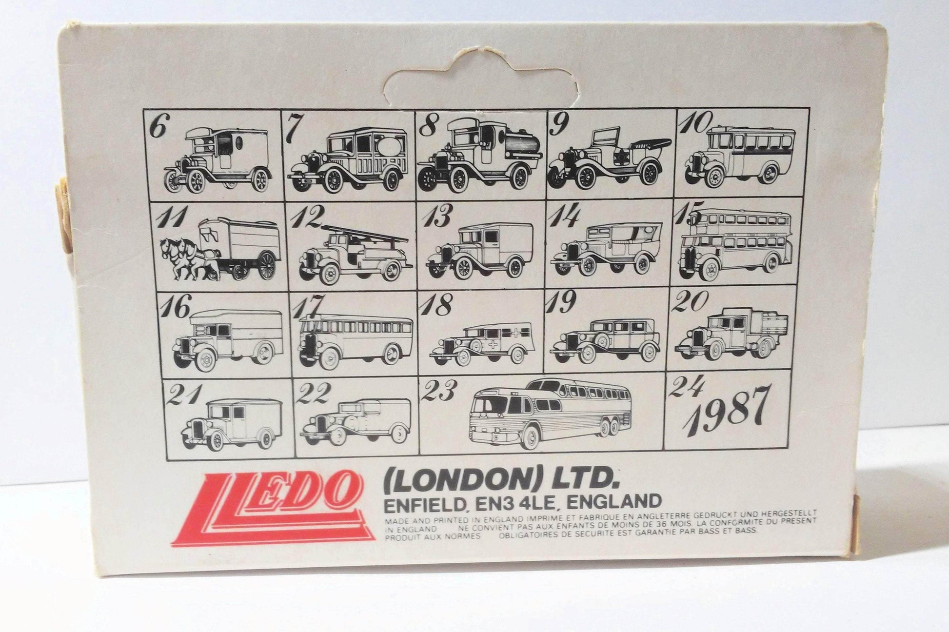 Lledo Days Gone DG17 1932 AEC Regent Single Deck Bus Diecast Commonwealth Games 1986 Made In England - TulipStuff