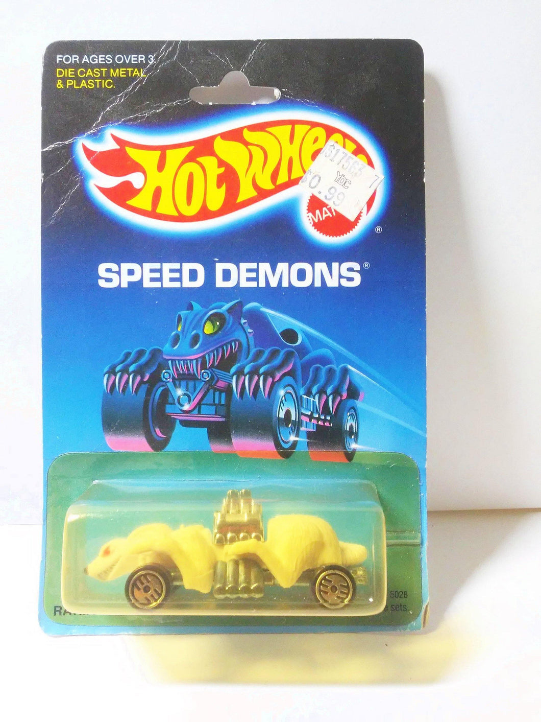 Hot Wheels 5028 Speed Demons Ratmobile Ultrahots 1988 - TulipStuff