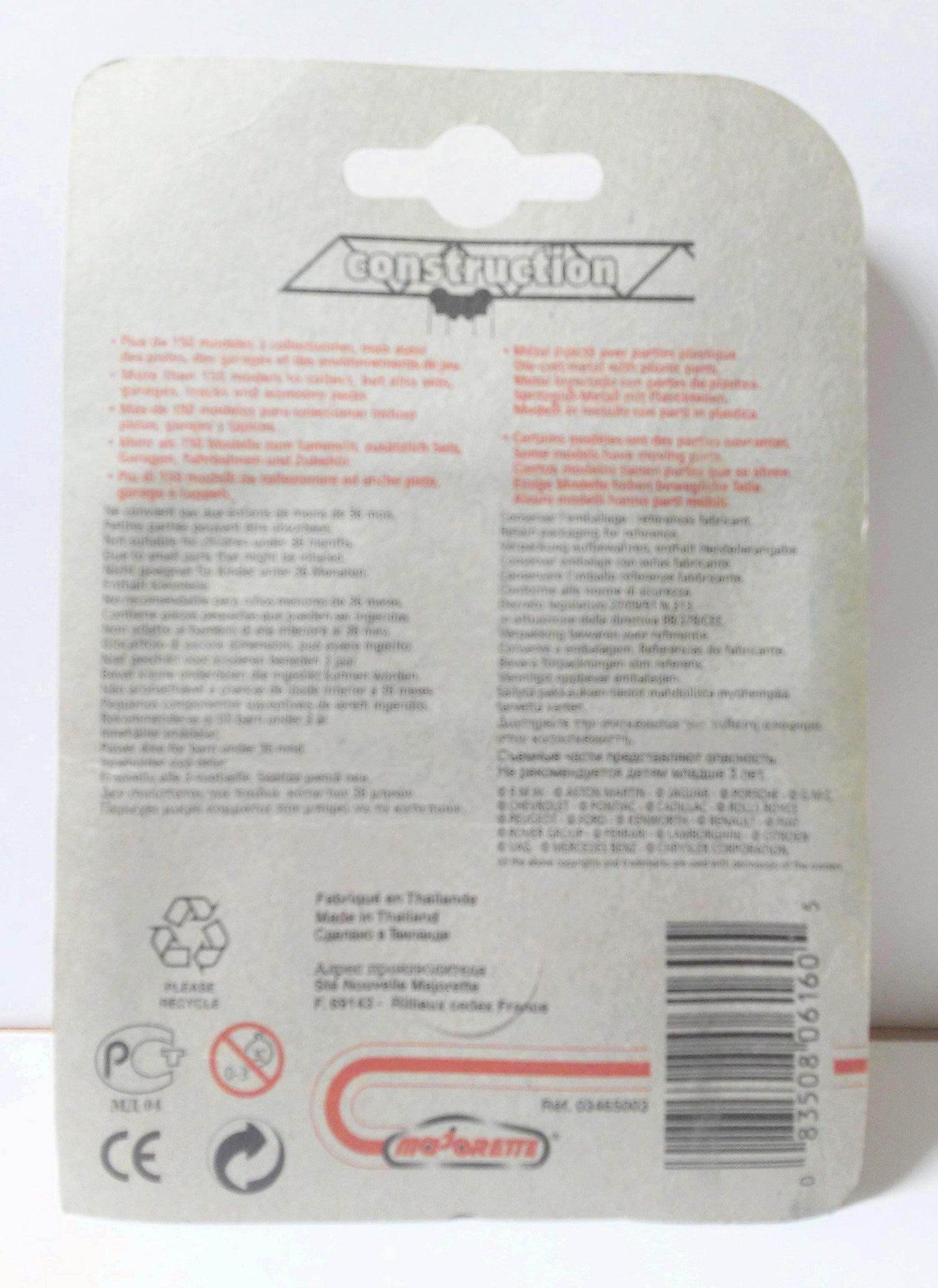 Majorette 226 Road Roller Vintage Diecast Construction Toy 1990's - TulipStuff