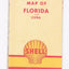 Vintage Shell Oil Map of Florida and Cuba 1947 - TulipStuff