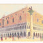 Venezia Il Palazzo Ducale Vintage Italian Artistic Postcard 1920's - TulipStuff