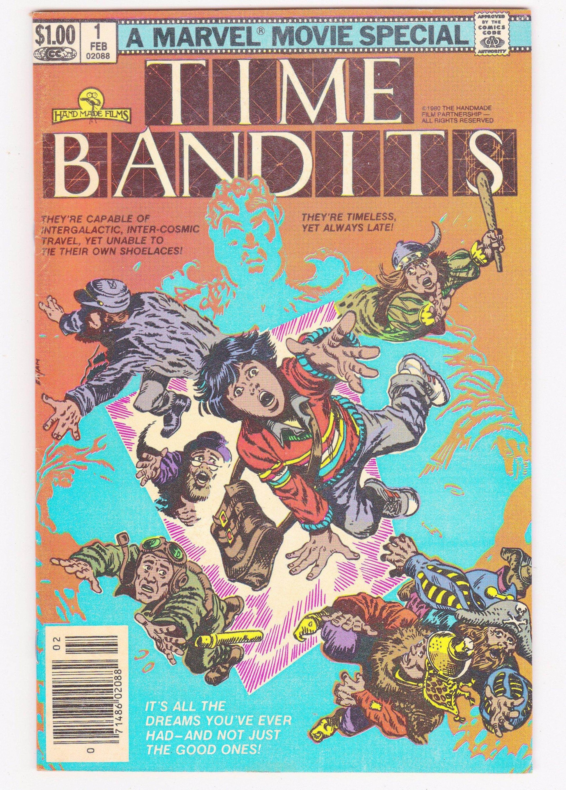 Time Bandits 1 February 1982 Marvel Movie Special Comic Book - TulipStuff