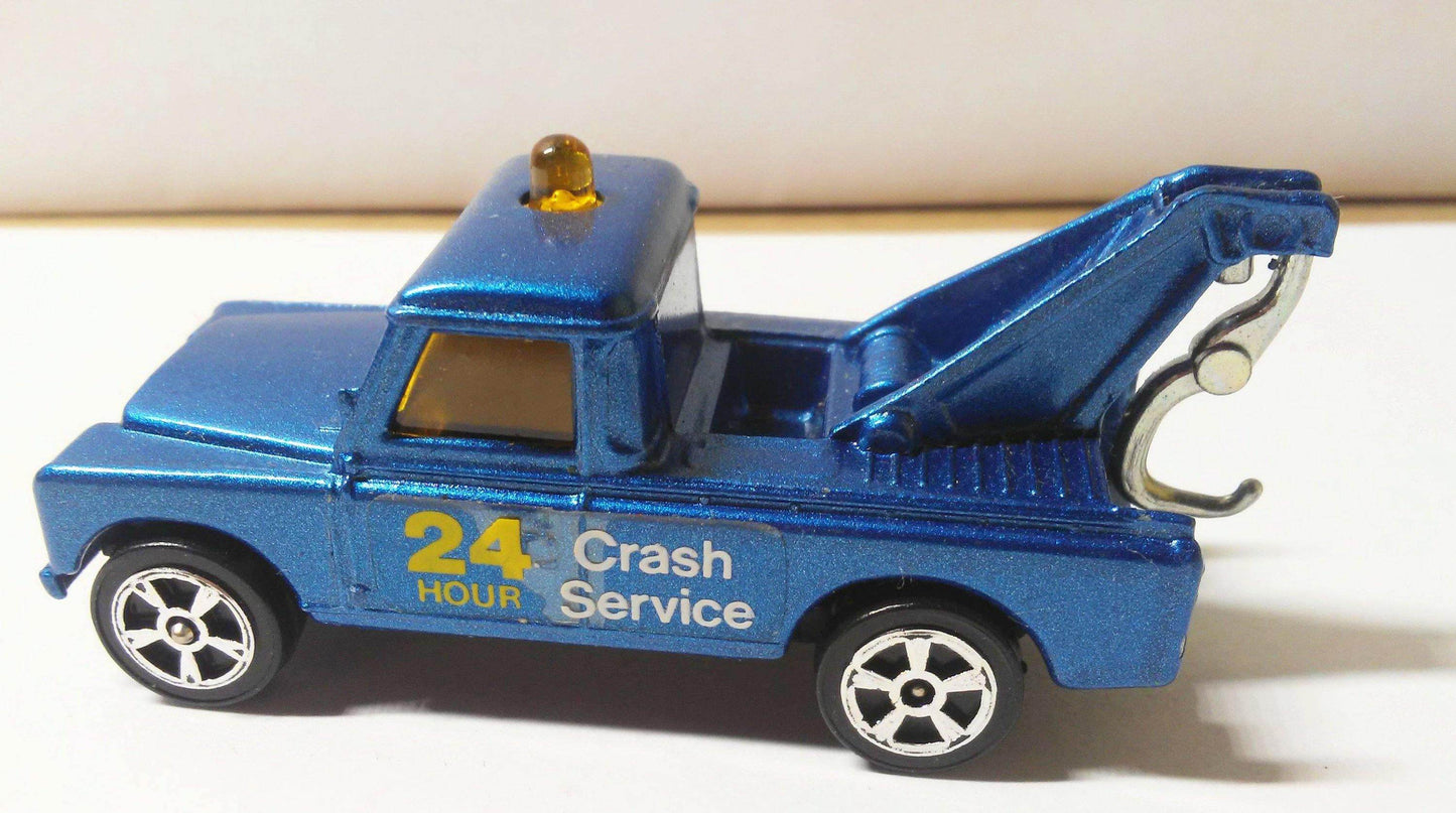 Corgi Juniors 31-B Land Rover Wrecker Tow Truck Made in Great Britain 1976 - TulipStuff