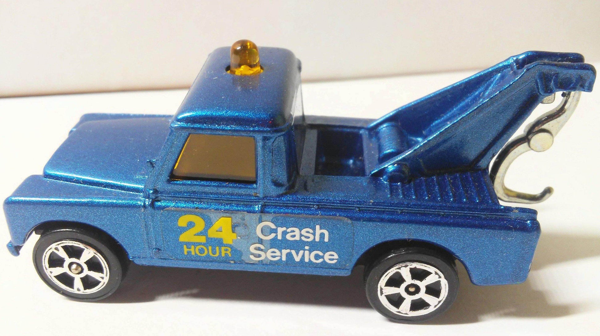 Corgi Juniors 31-B Land Rover Wrecker Tow Truck Made in Great Britain 1976 - TulipStuff