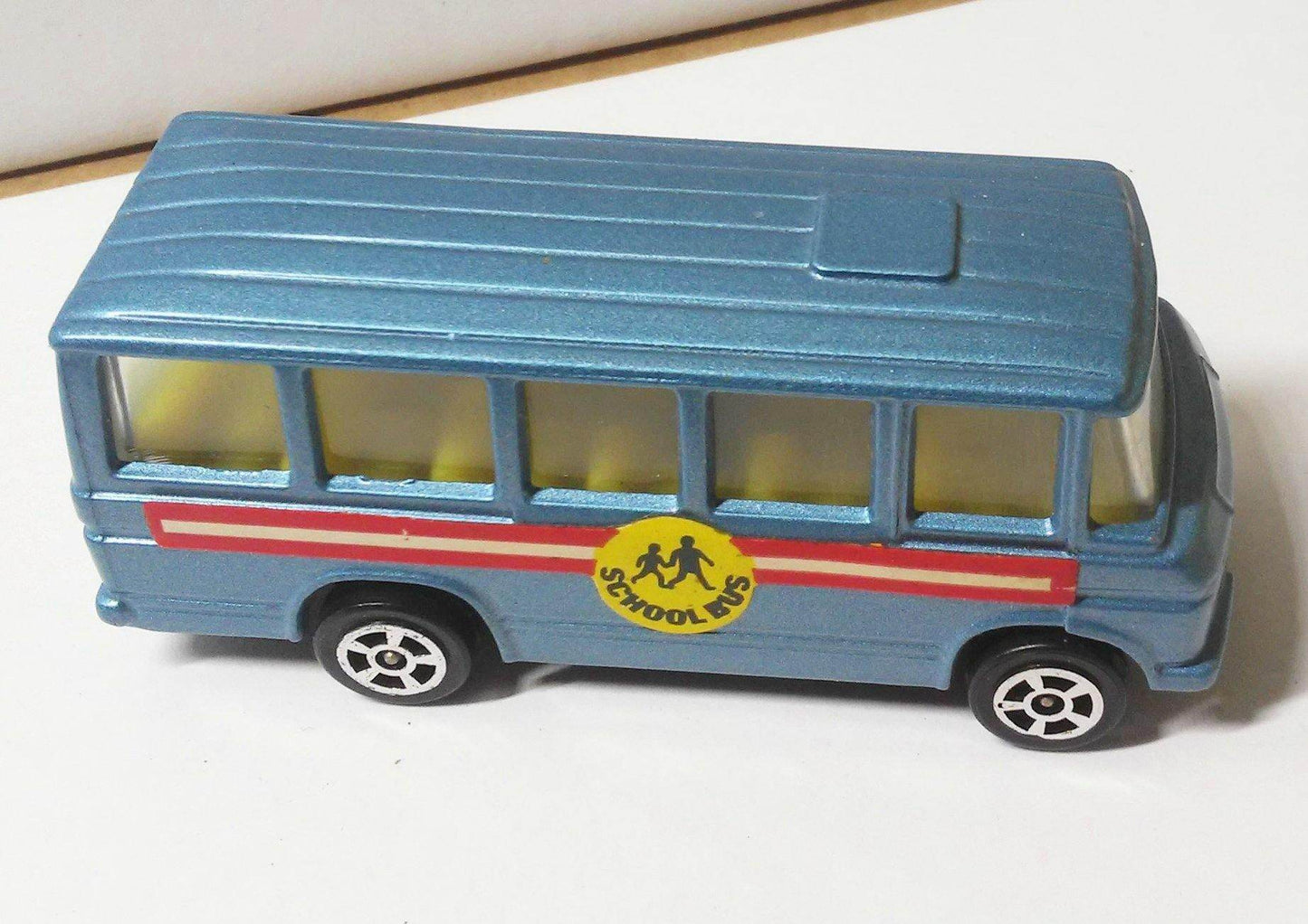 Corgi Juniors 15-C Mercedes-Benz School Bus Made in Great Britain 1973 - TulipStuff
