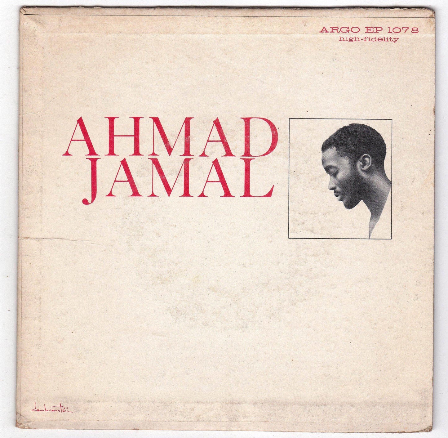 Ahmad Jamal Trio At The Spotlite Club 7 inch  Vinyl ARGO EP-1078 1958 - TulipStuff