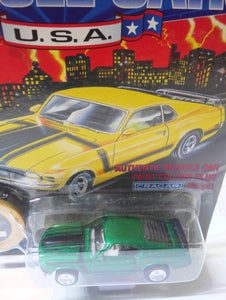 Johnny Lightning Muscle Cars USA 1970 Ford Mustang Boss 302 Limited Edition Made in 1995 - TulipStuff