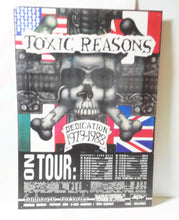 Load image into Gallery viewer, Toxic Reasons Dedication 1979-1988 12 inch Vinyl LP 1988 Funhouse Recods SPV Hardcore Punk plus tour poster - TulipStuff
