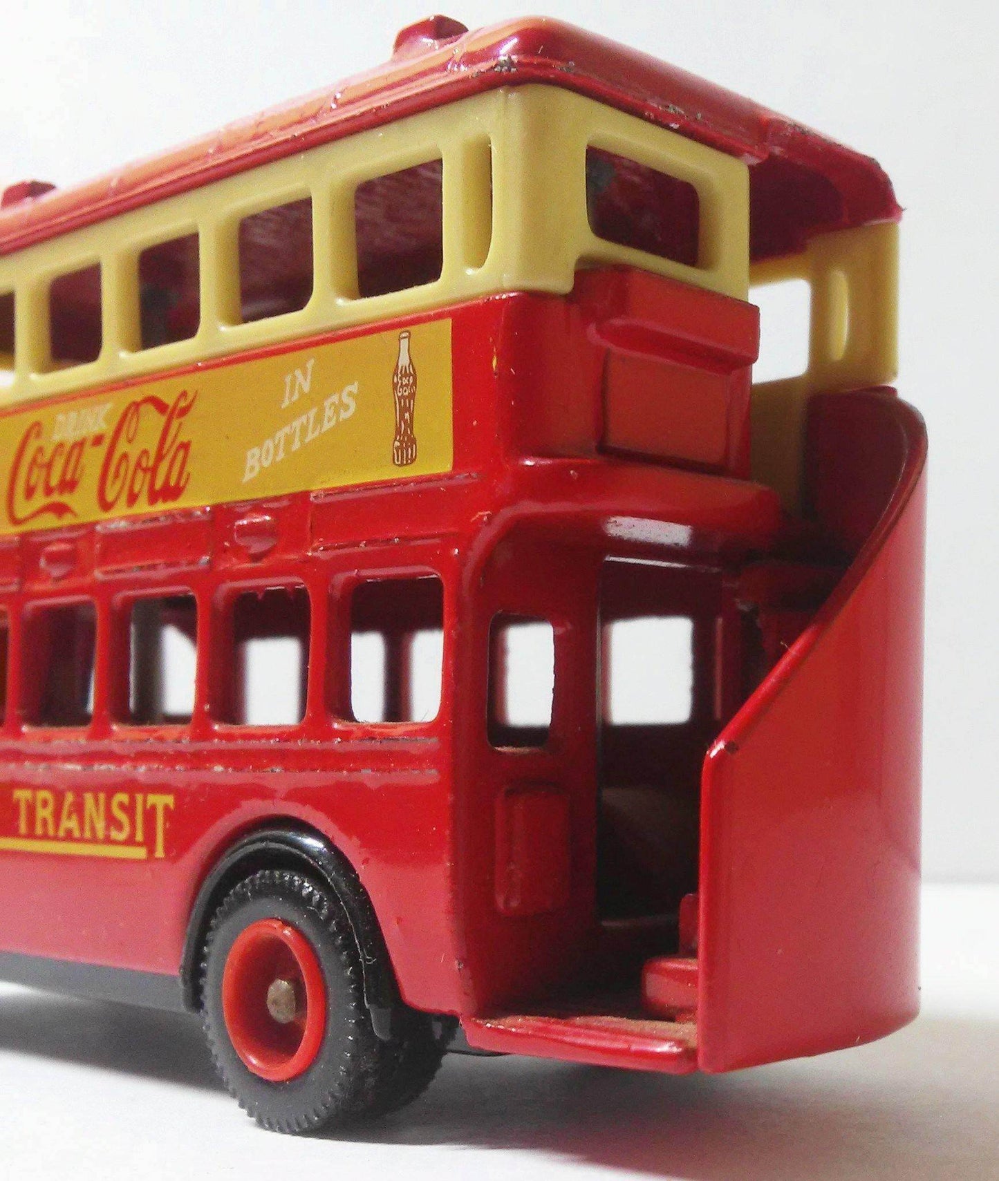 Lledo Days Gone DG15 1932 AEC Regent Double Deck Bus Coca Cola Chicago Transit - TulipStuff