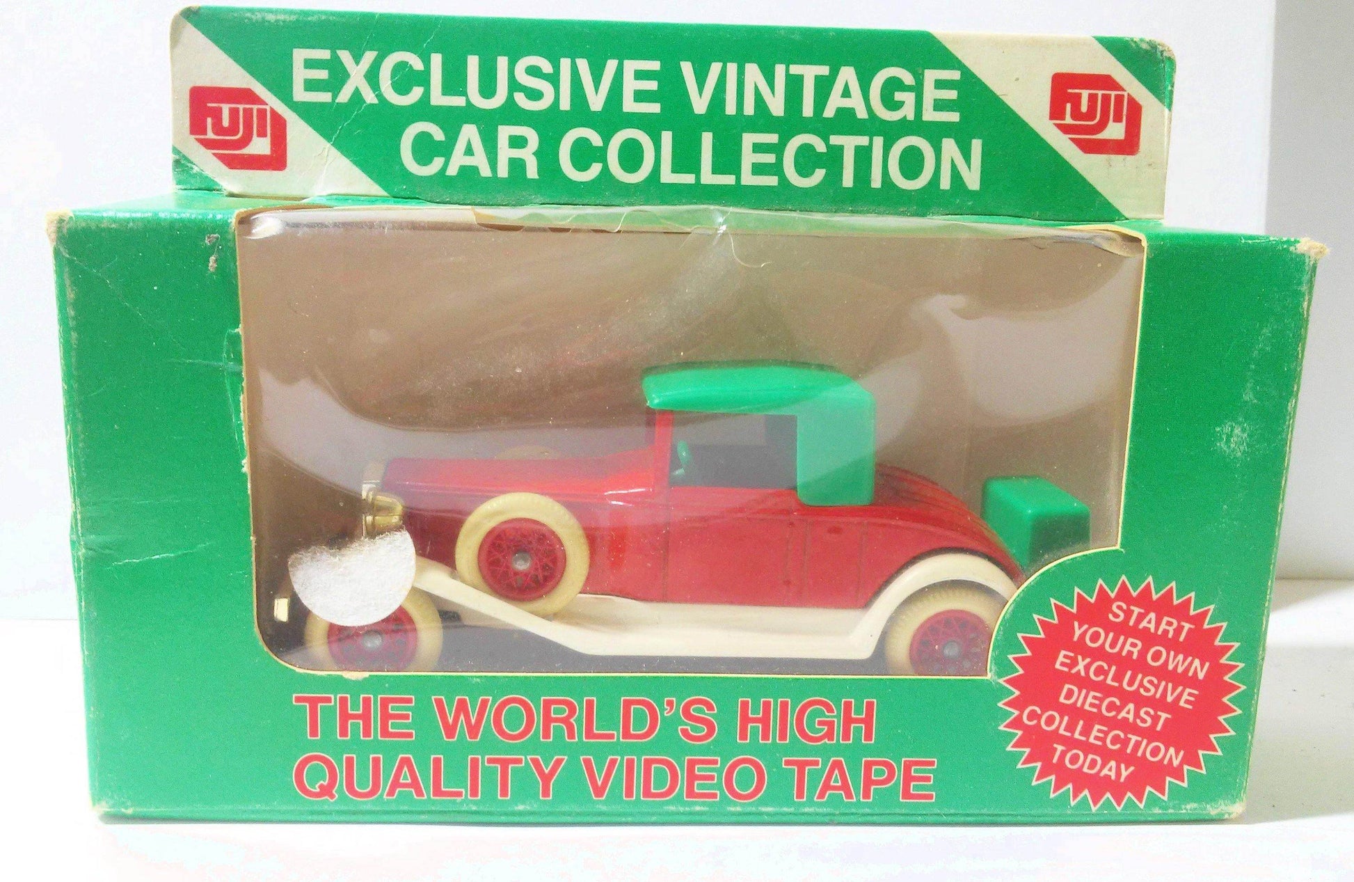Lledo Promotional Fuji Video Cassettes 1934 Rolls Royce Playboy Brewster 1987 Made In England - TulipStuff