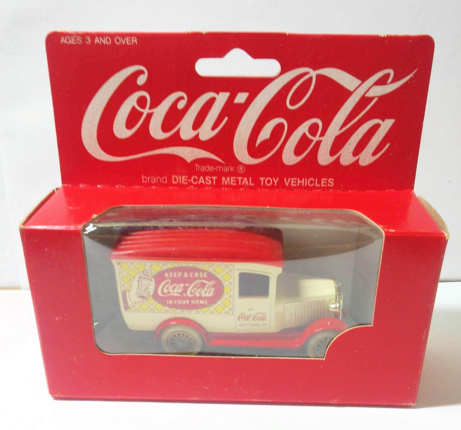 Lledo Hartoy DG21 Diecast Metal Coca-Cola 1934 Chevrolet Van Made in England 1986 - TulipStuff