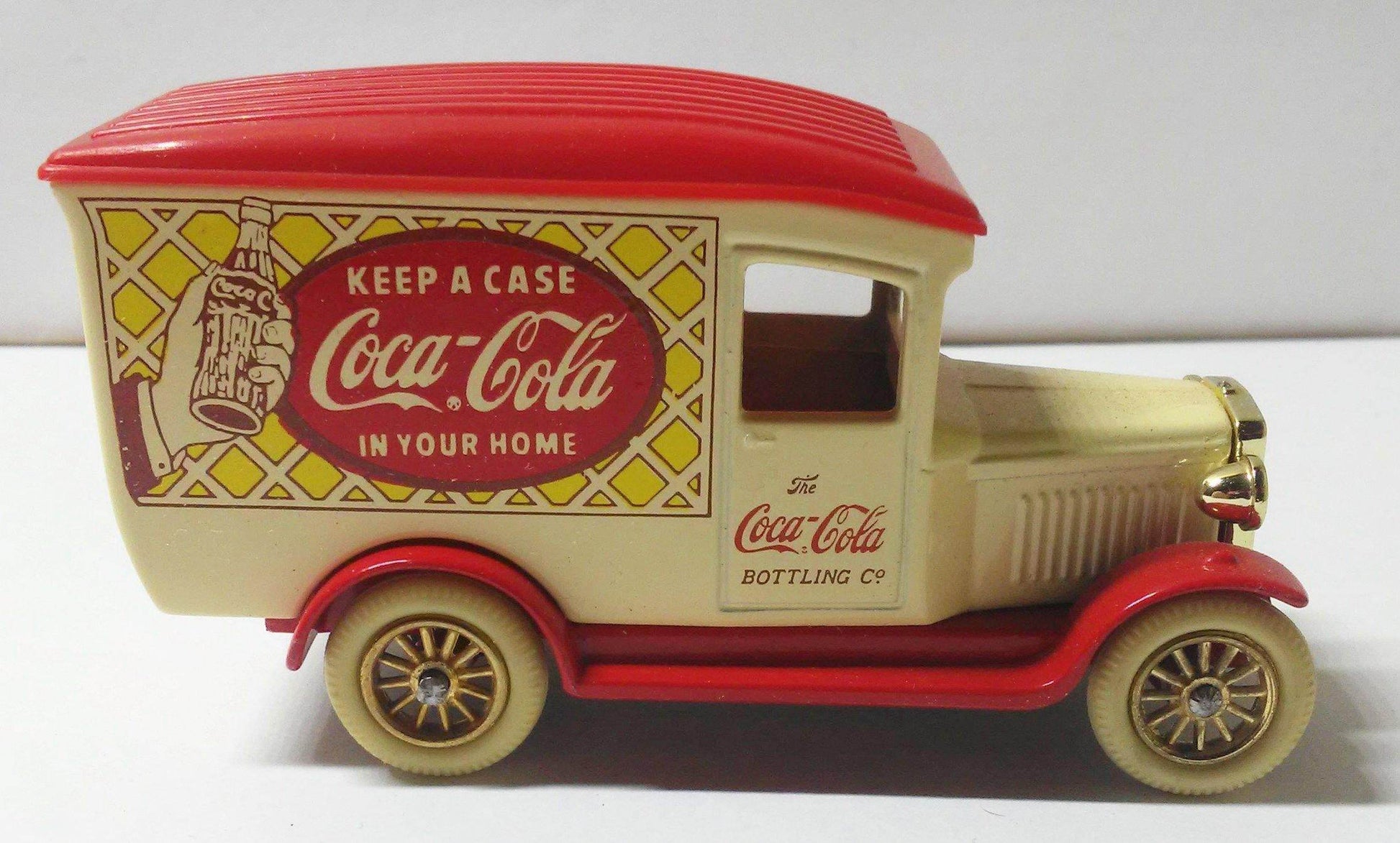 Lledo Hartoy DG21 Diecast Metal Coca-Cola 1934 Chevrolet Van Made in England 1986 - TulipStuff