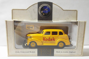 Lledo Promotional LP48 Kodak 1939 Chevrolet Car Made In England - TulipStuff