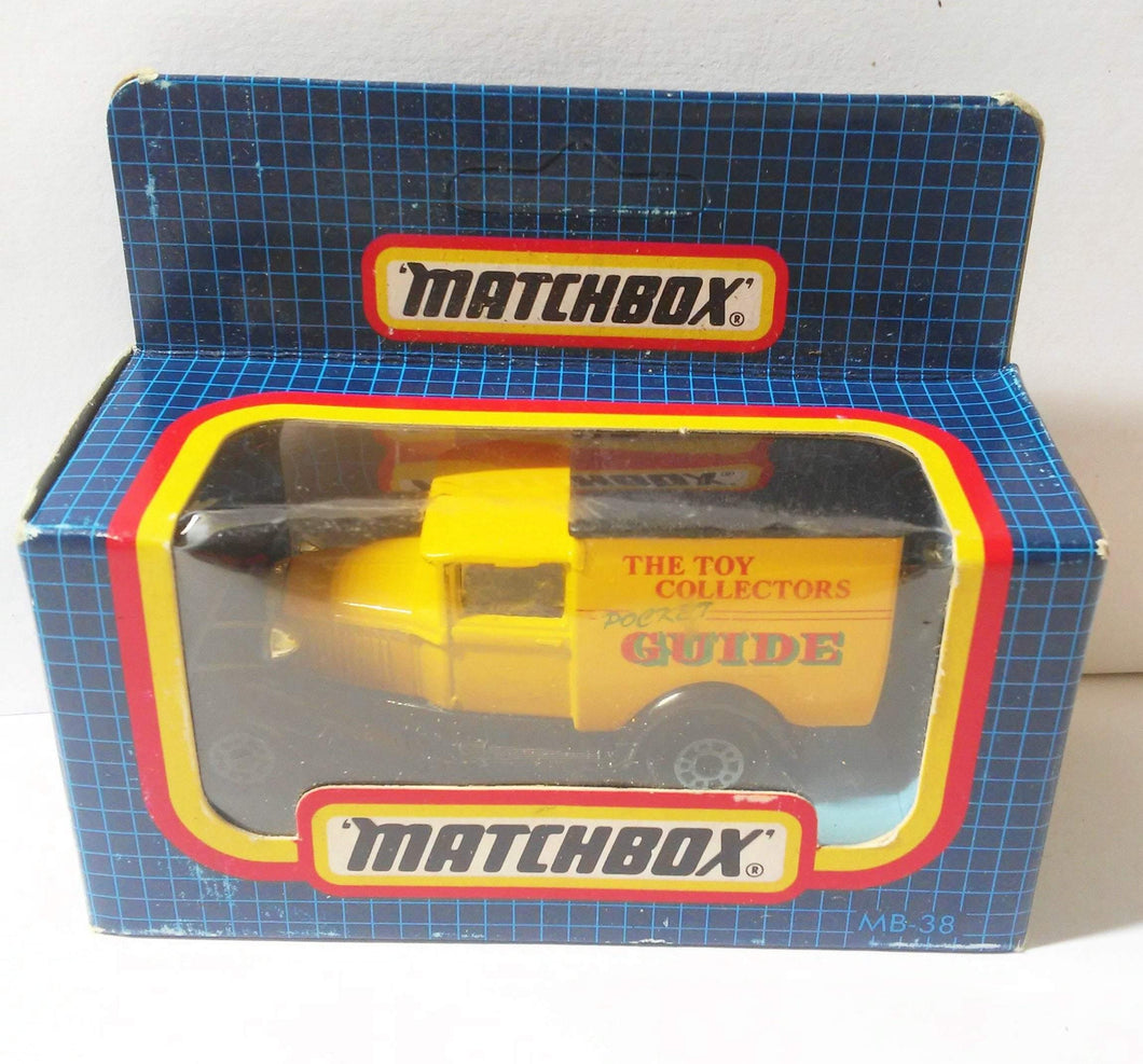 Matchbox 38 The Toy Collectors Pocket Guide Ford Model A Truck Die-cast 1987 - TulipStuff