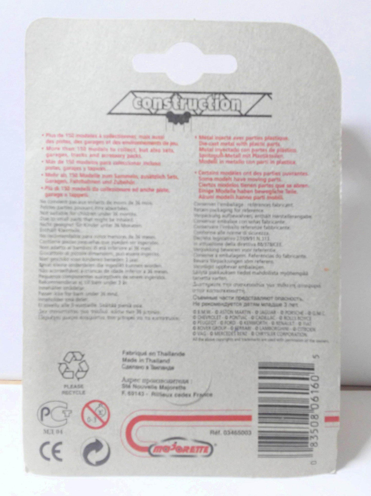 Majorette 242 Power Shovel Pelle Mechanique Vintage Diecast Construction Toy 1990's - TulipStuff