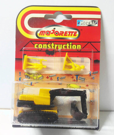 Majorette 242 Power Shovel Pelle Mechanique Vintage Diecast Construction Toy 1990's - TulipStuff