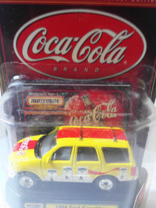 Matchbox Collectibles Coca-Cola 1998 Ford Expedition Polar Bears Fantasy Edition - TulipStuff