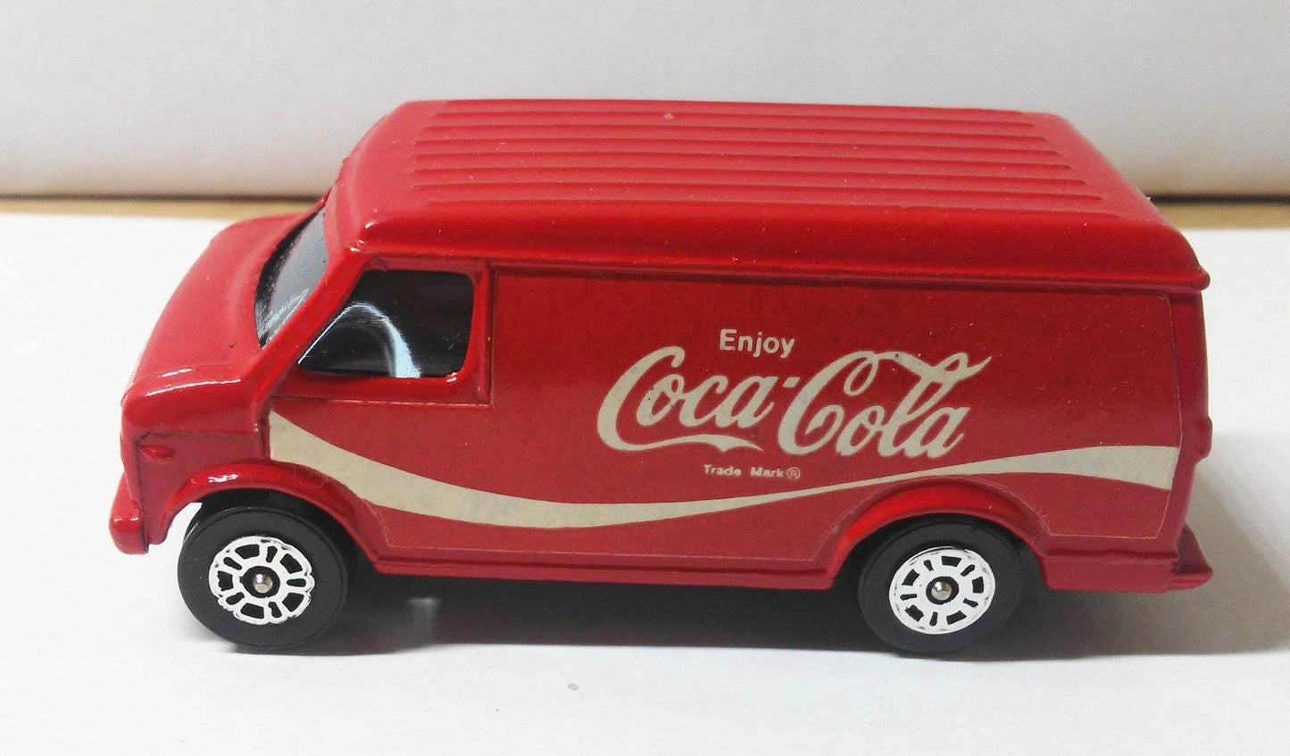 Corgi Juniors 36 Coca Cola Chevrolet Delivery Van Made in Great Britain 1979 - TulipStuff