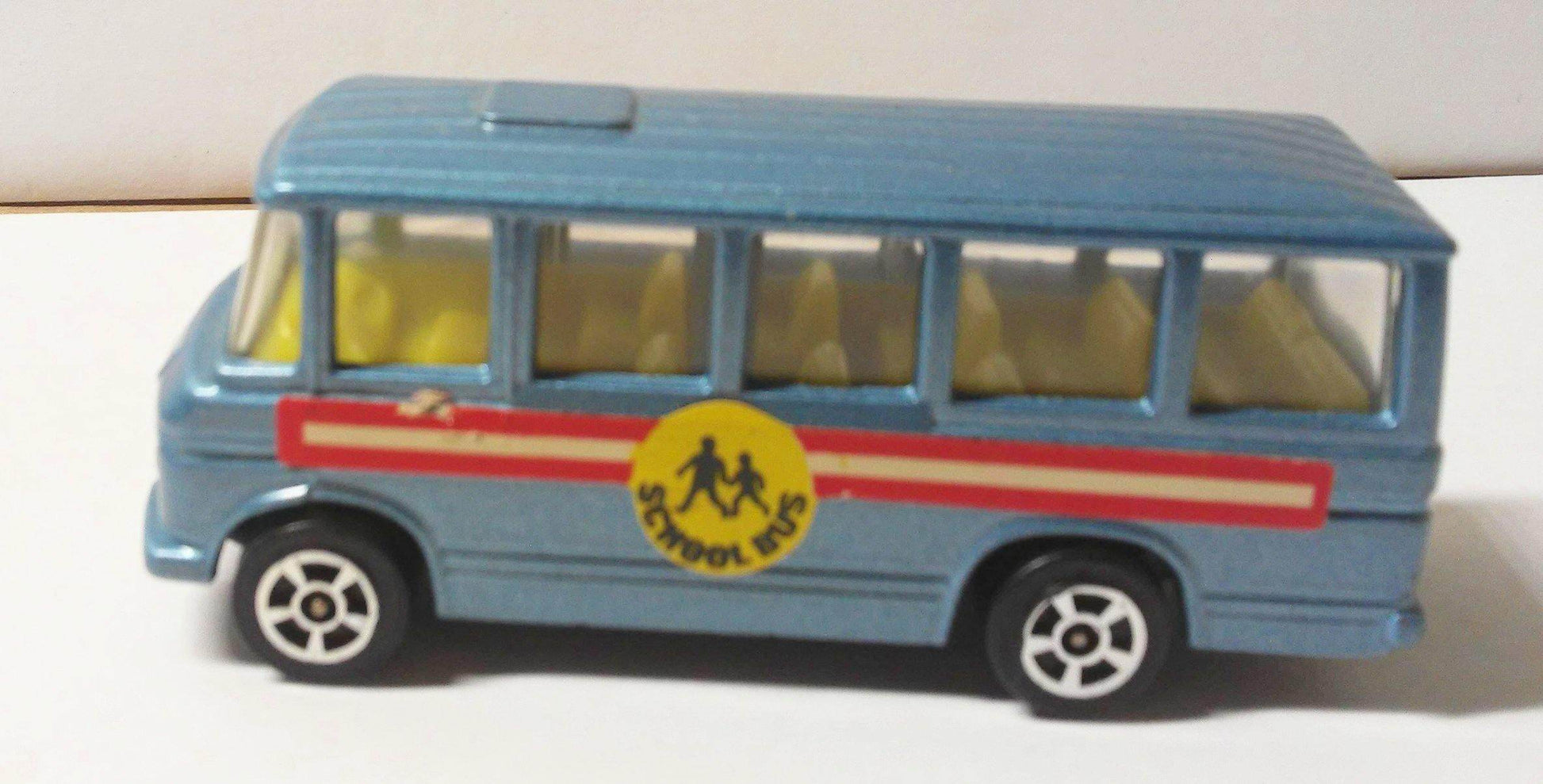 Corgi Juniors 15-C Mercedes-Benz School Bus Made in Great Britain 1973 - TulipStuff