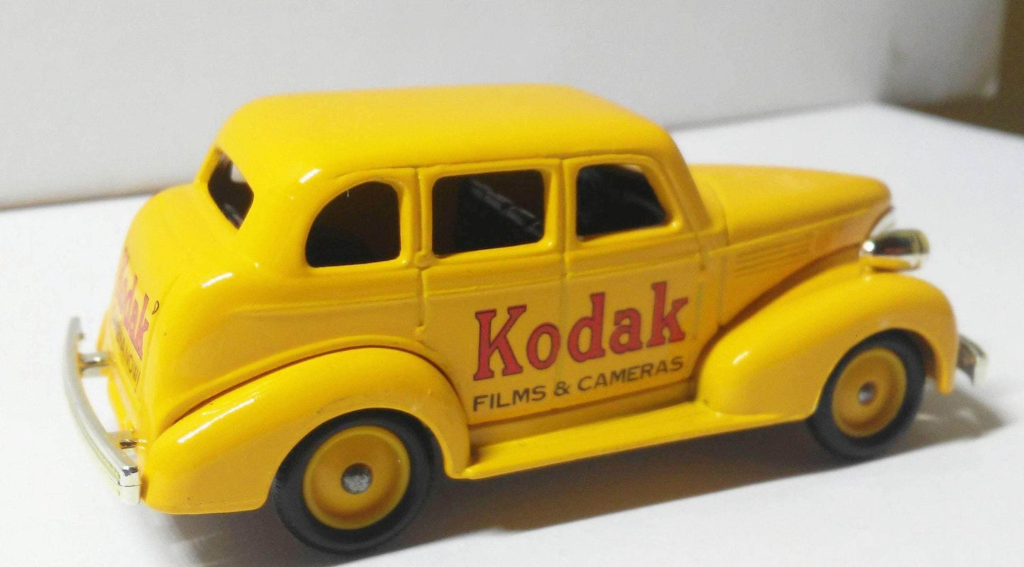 Lledo Promotional LP48 Kodak 1939 Chevrolet Car Made In England - TulipStuff