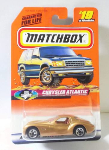 Matchbox 7 Chrysler Atlantic Cool Concepts Series Diecast Toy Car 1998 - TulipStuff