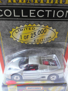 Matchbox Premiere Collection Ferrari F-50 Die-cast Sports Car Limited Edition 1997 - TulipStuff