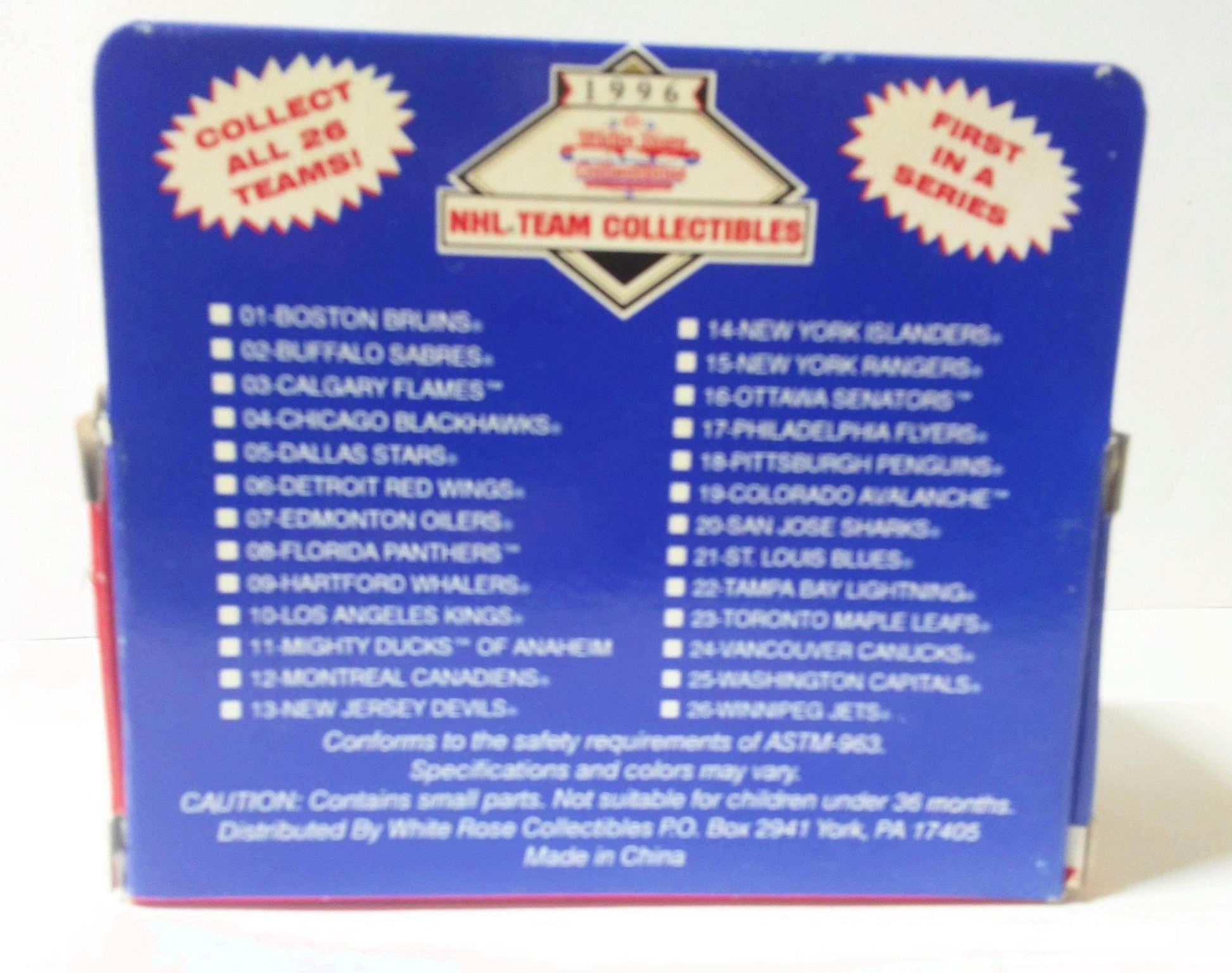 White Rose Collectibles NHL Edmonton Oilers 1996 Zamboni Ice Making Machine - TulipStuff