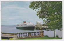 Load image into Gallery viewer, MV Bluenose Ferry Bar Harbor Maine Yarmouth Nova Scotia 1950&#39;s Postcard - TulipStuff
