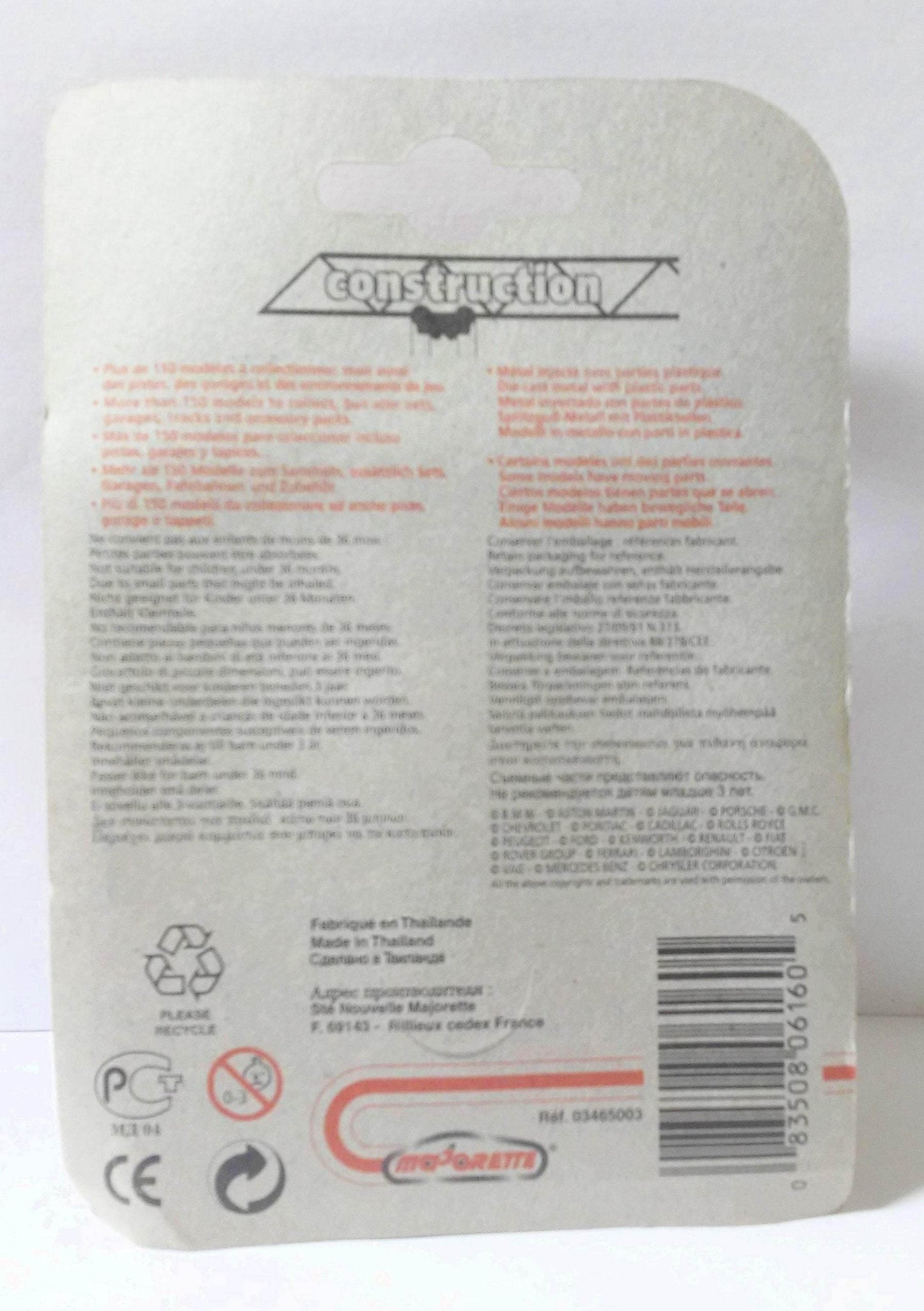 Majorette 228 Chevy Blazer Wrecker Depanneuse 291 Vintage Diecast Tow Truck Construction Toy 1990's - TulipStuff