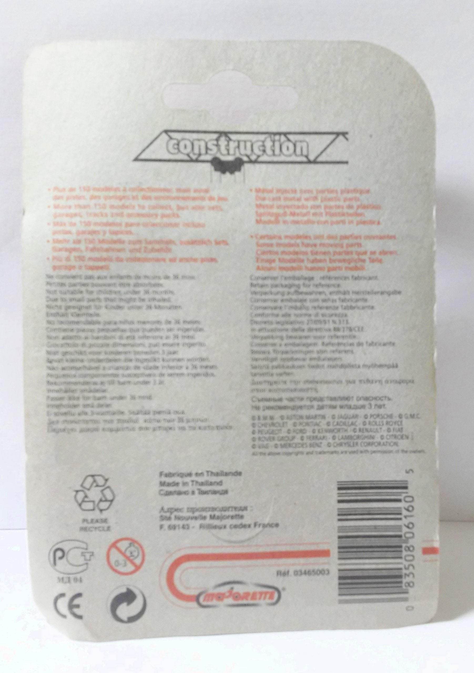 Majorette 228 Chevy Blazer Wrecker Depanneuse 291 Vintage Diecast Tow Truck Construction Toy 1990's - TulipStuff