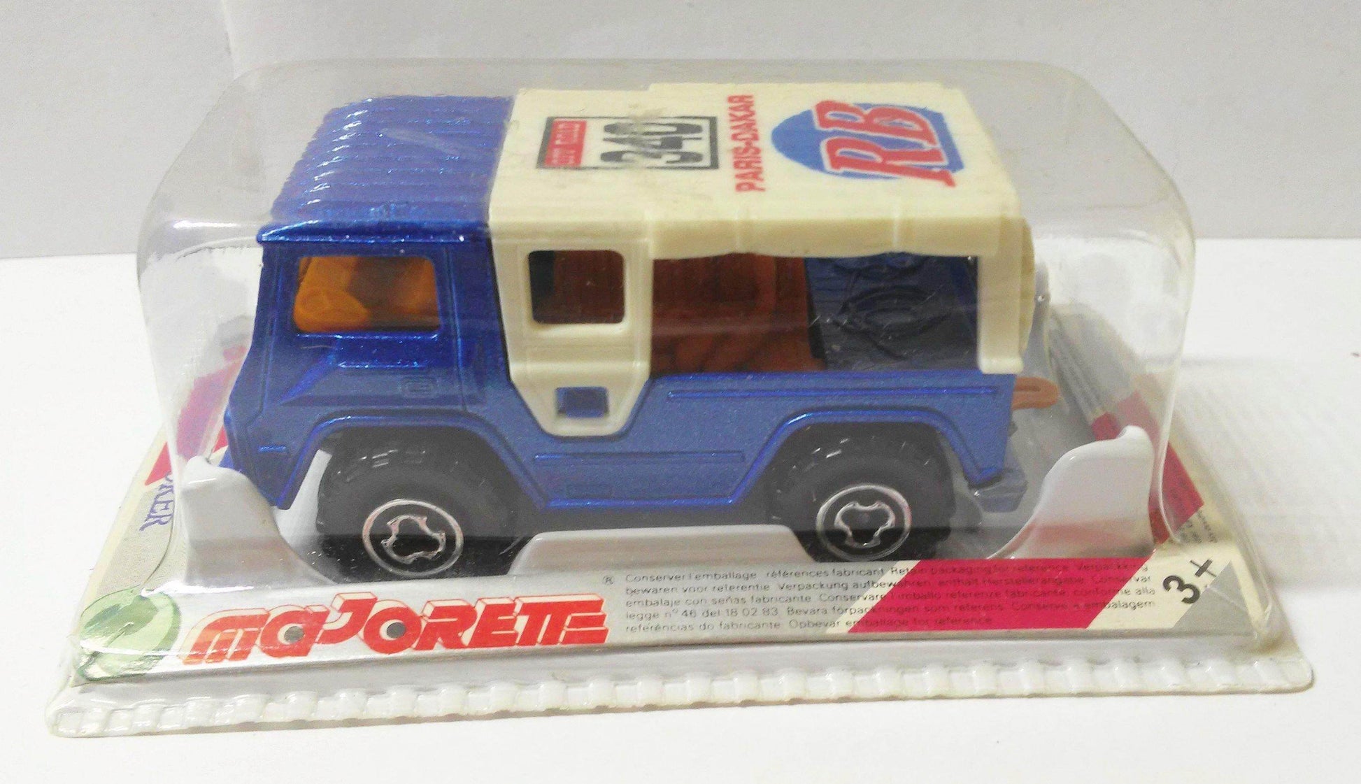 Majorette 261 Explorer Paris Dakar Volvo P2304 All Terrain Vehicle 1995 - TulipStuff