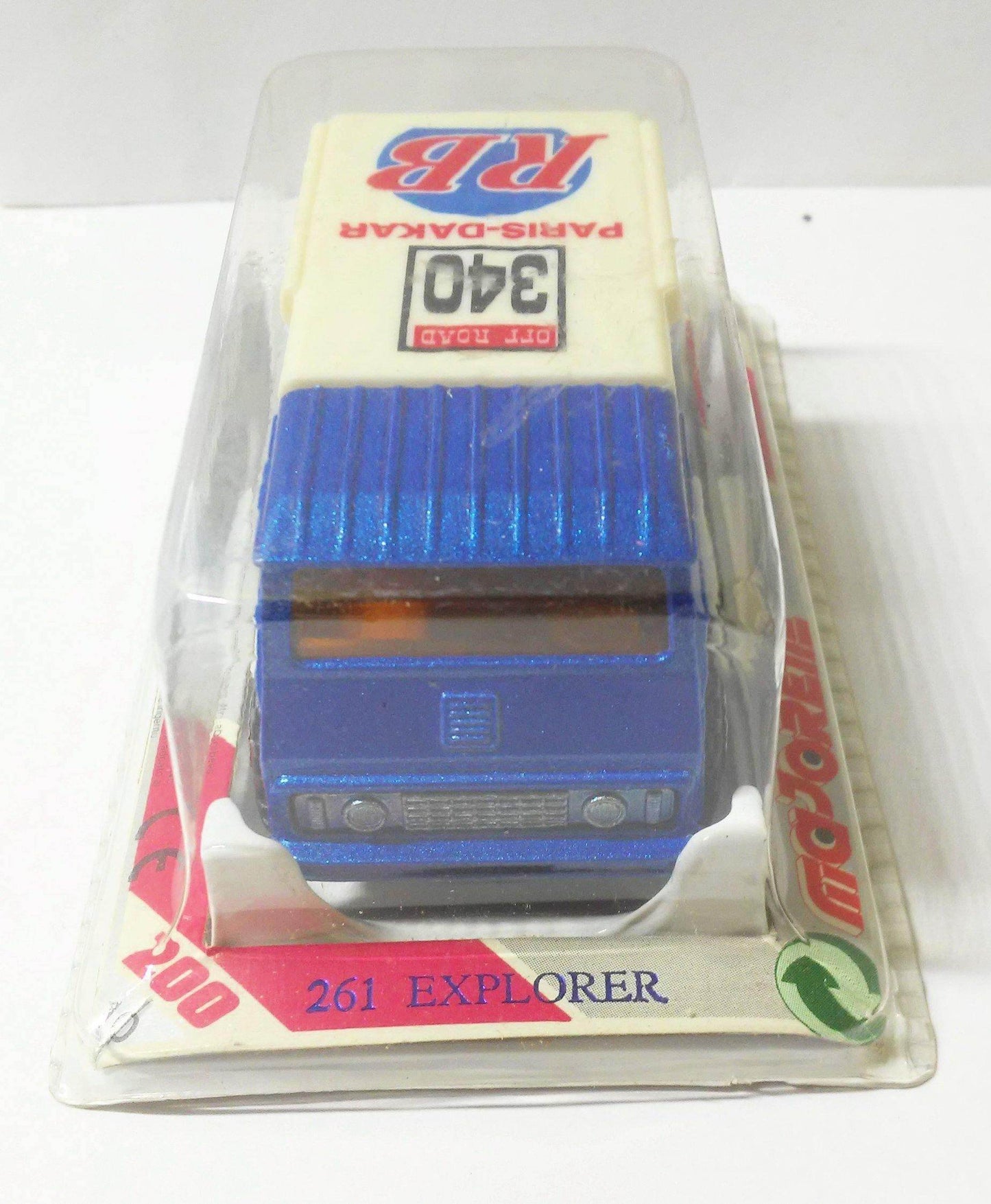 Majorette 261 Explorer Paris Dakar Volvo P2304 All Terrain Vehicle 1995 - TulipStuff