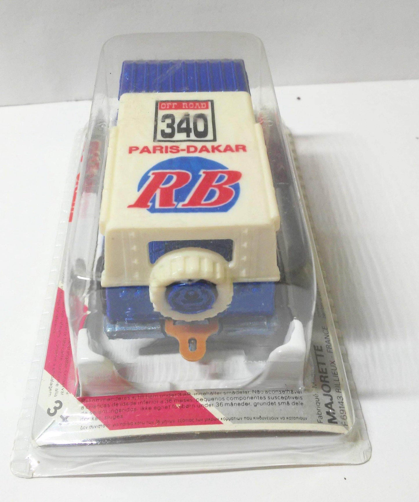 Majorette 261 Explorer Paris Dakar Volvo P2304 All Terrain Vehicle 1995 - TulipStuff